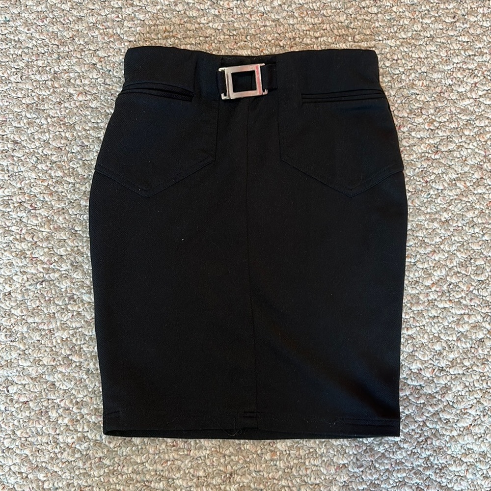 Black Pencil Skirt XS